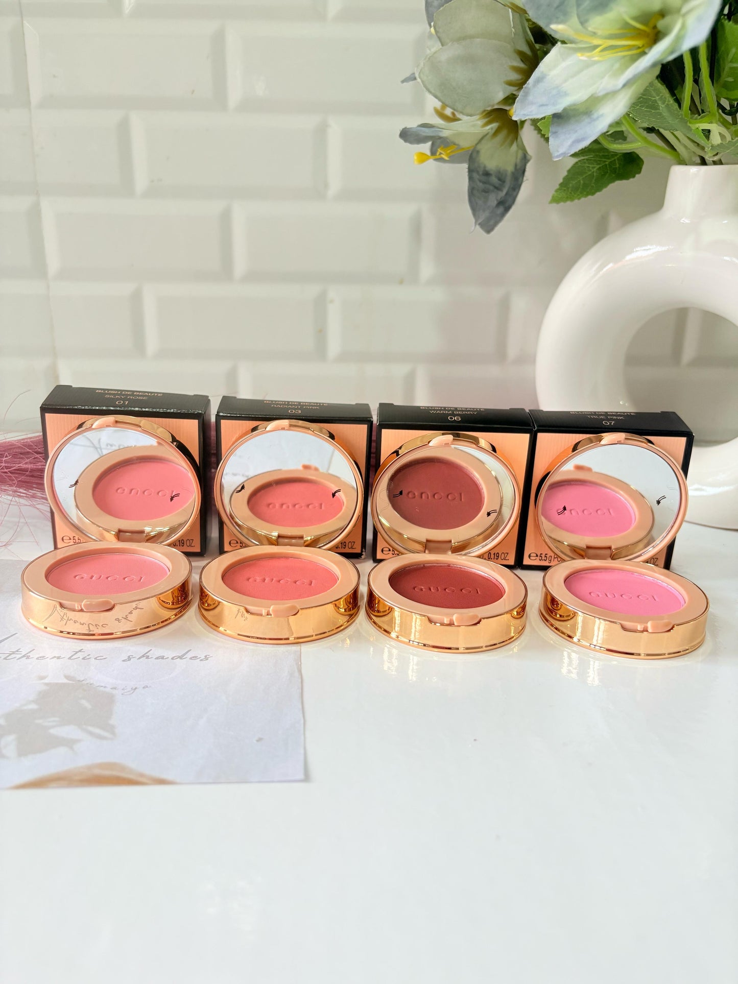 GUCCI BLUSH CHEEKS & EYES POWDER 5.5G