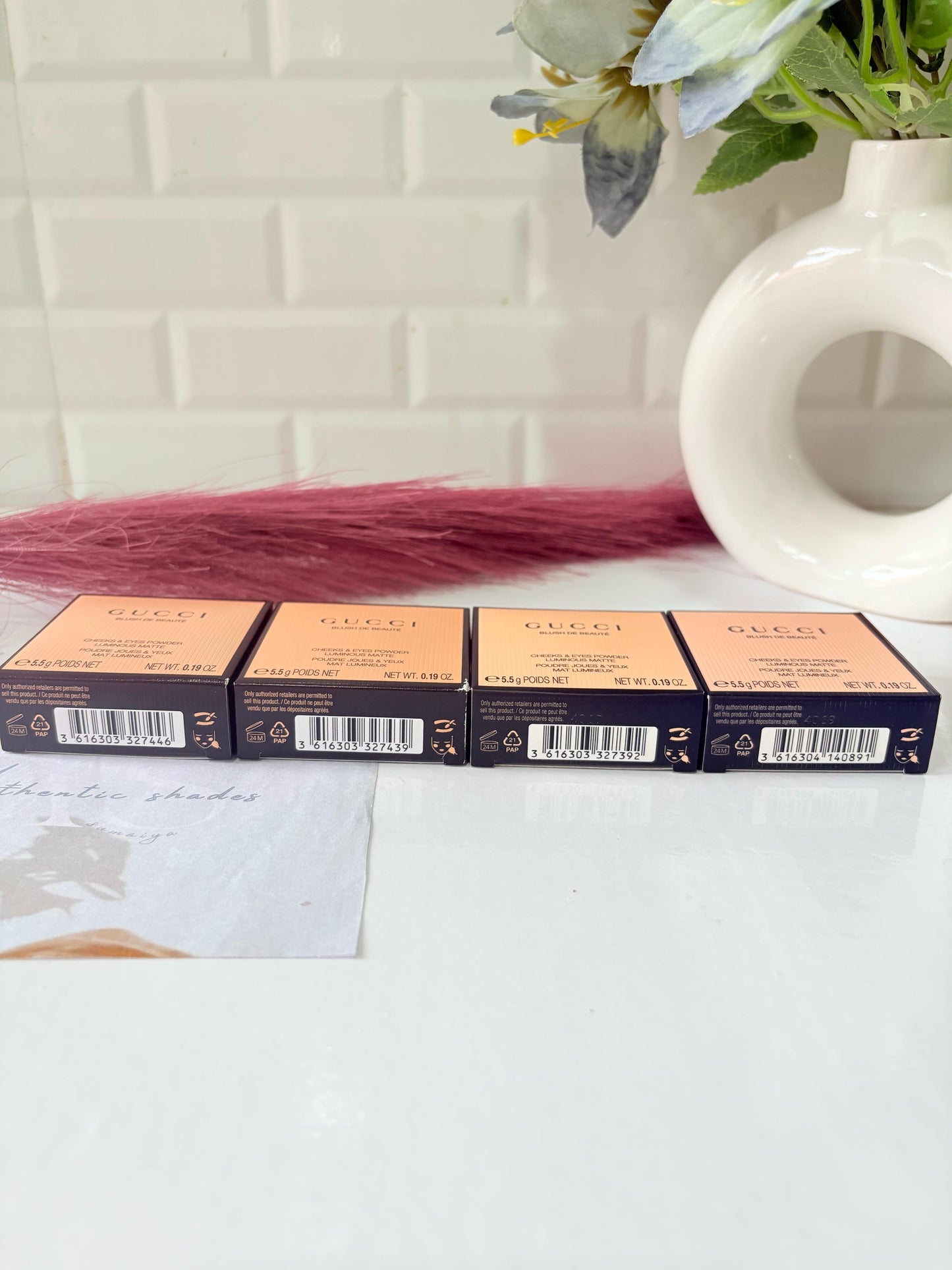GUCCI BLUSH CHEEKS & EYES POWDER 5.5G