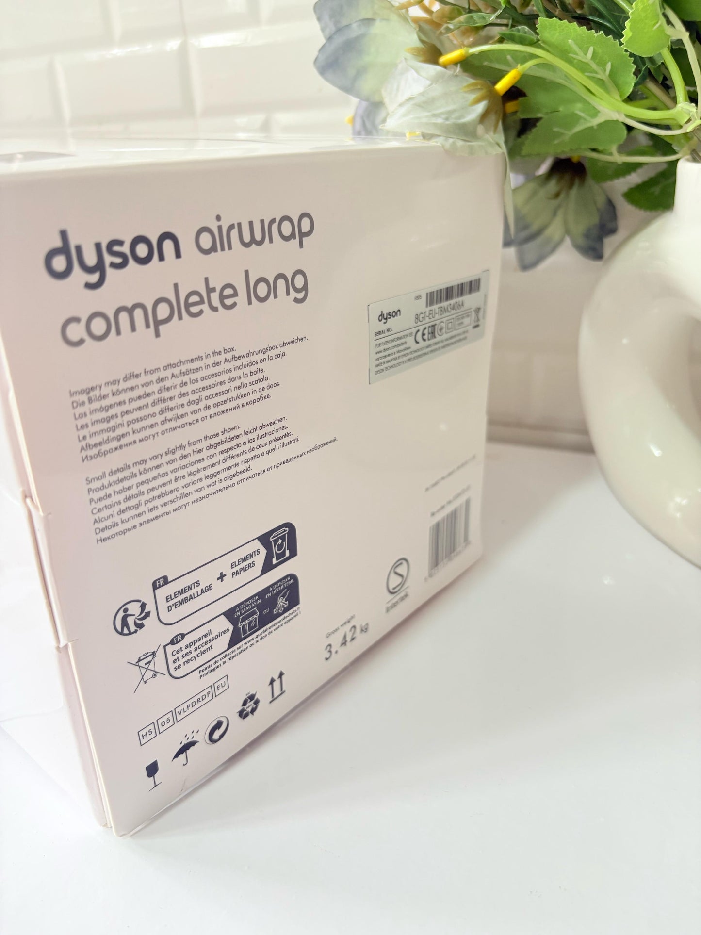 Dyson Airwrap Hair Styling and Drying Set Ceramic Pink/Rose Gold