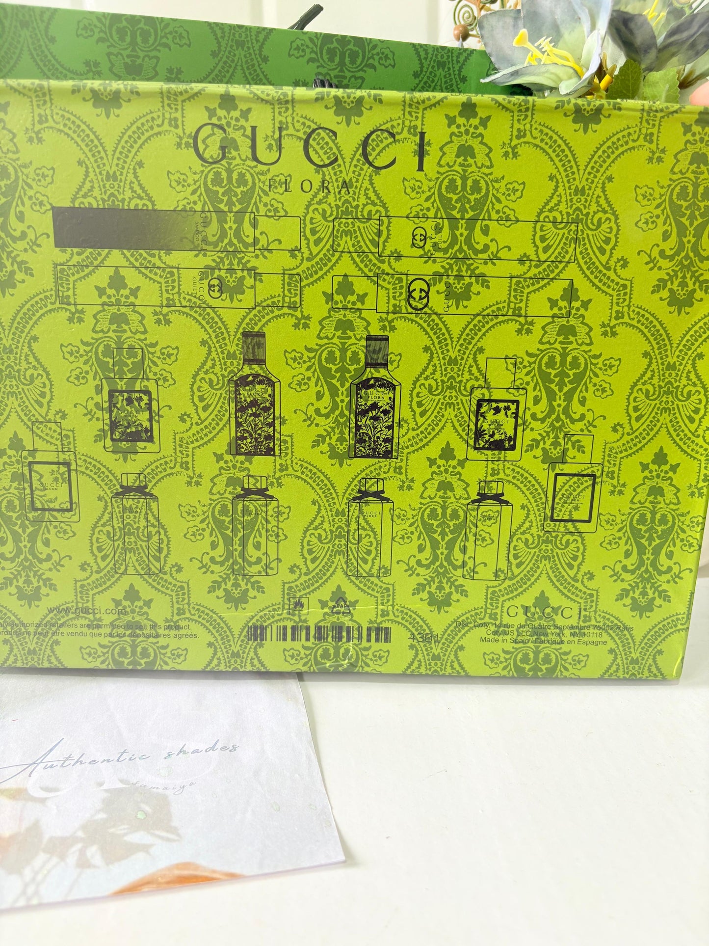 Gucci gift set (14pcs)