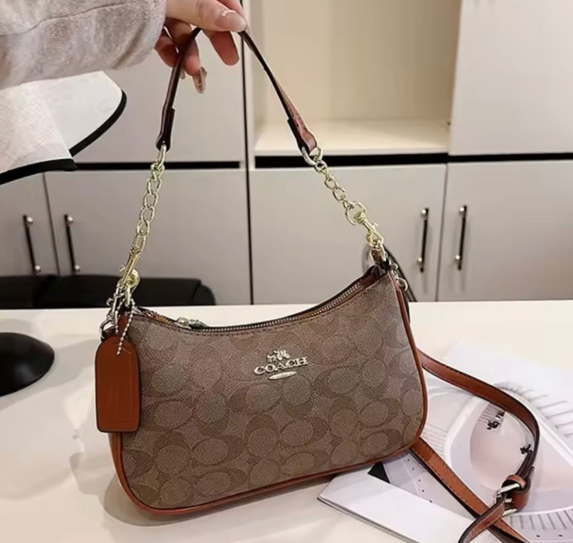 Coach Signature Shoulder Bag