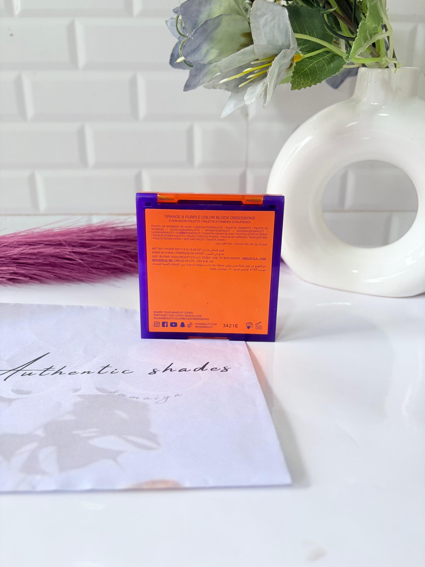 Huda beauty color block Pallate