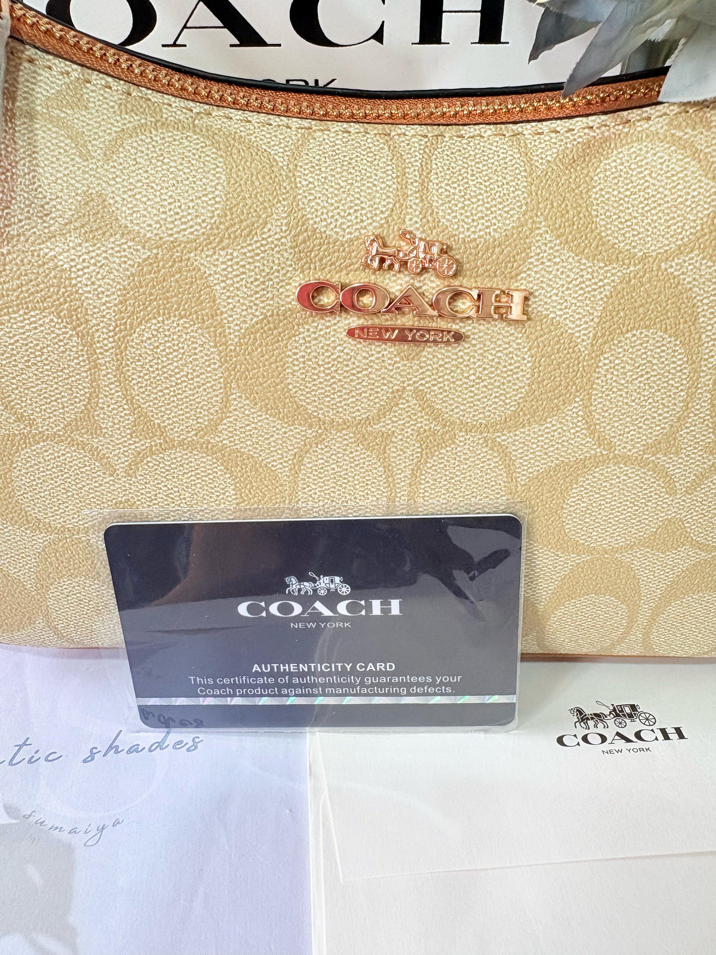 Coach Signature Shoulder Bag