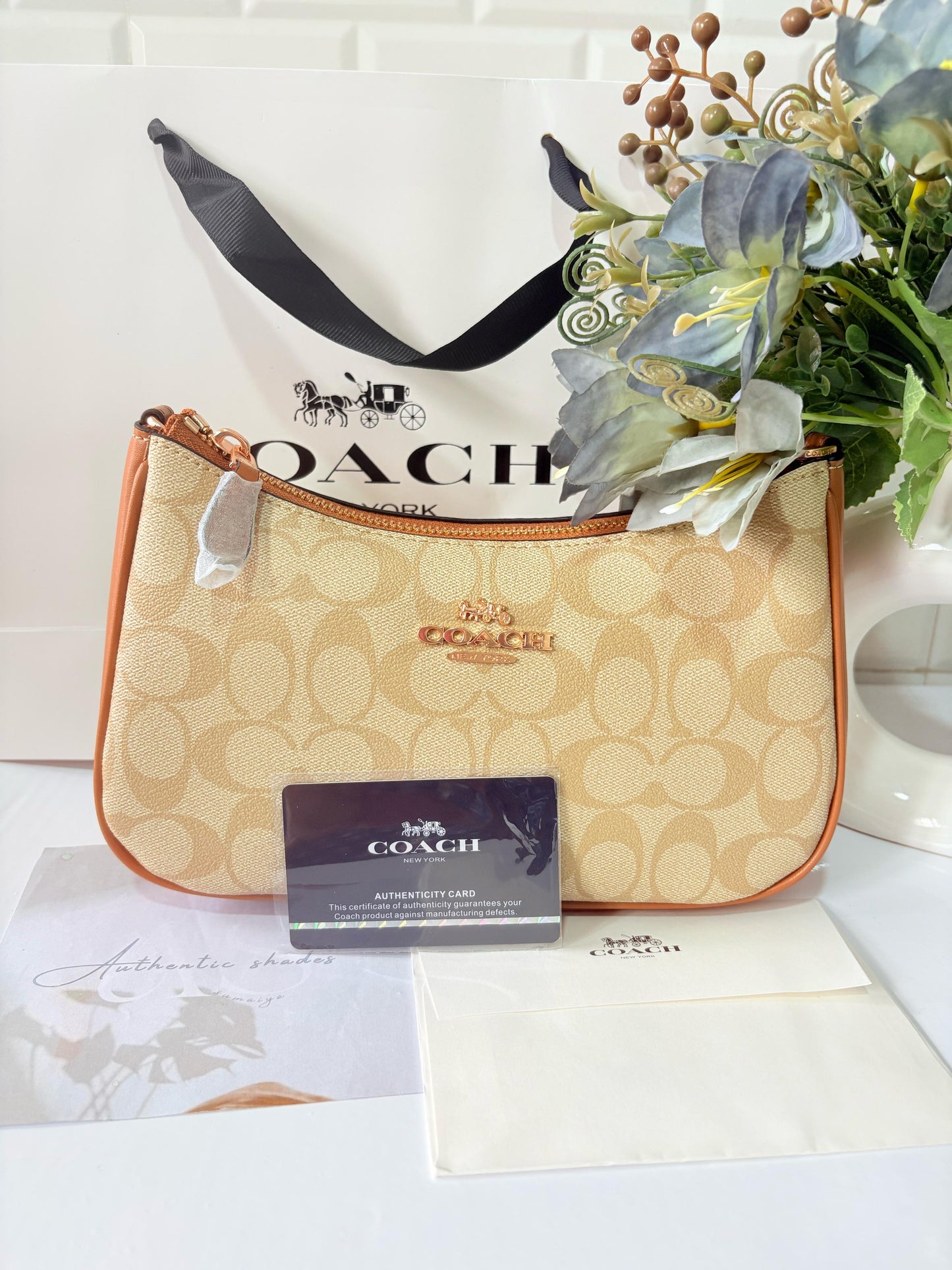 Coach Signature Shoulder Bag