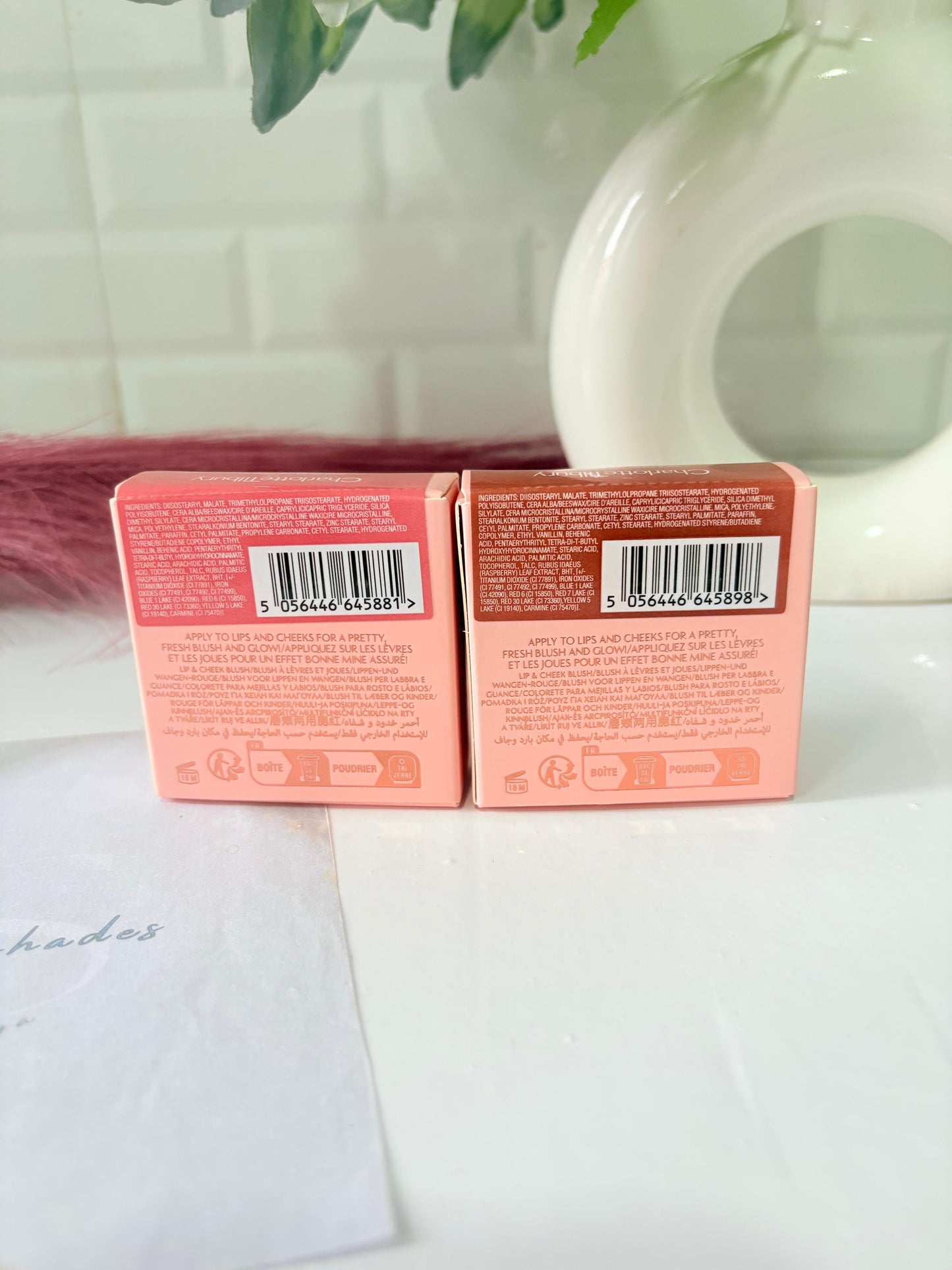 Charlotte tilbury pillow talk lip and cheek glow