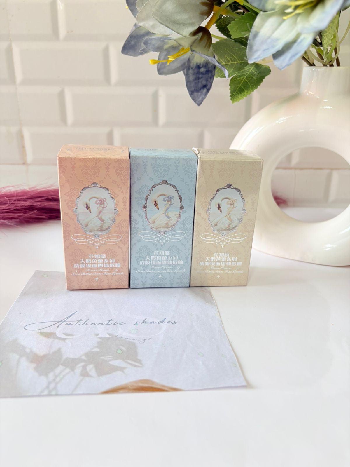 Flower Knows Swan Ballet Shine Solid Lip Gloss Stick