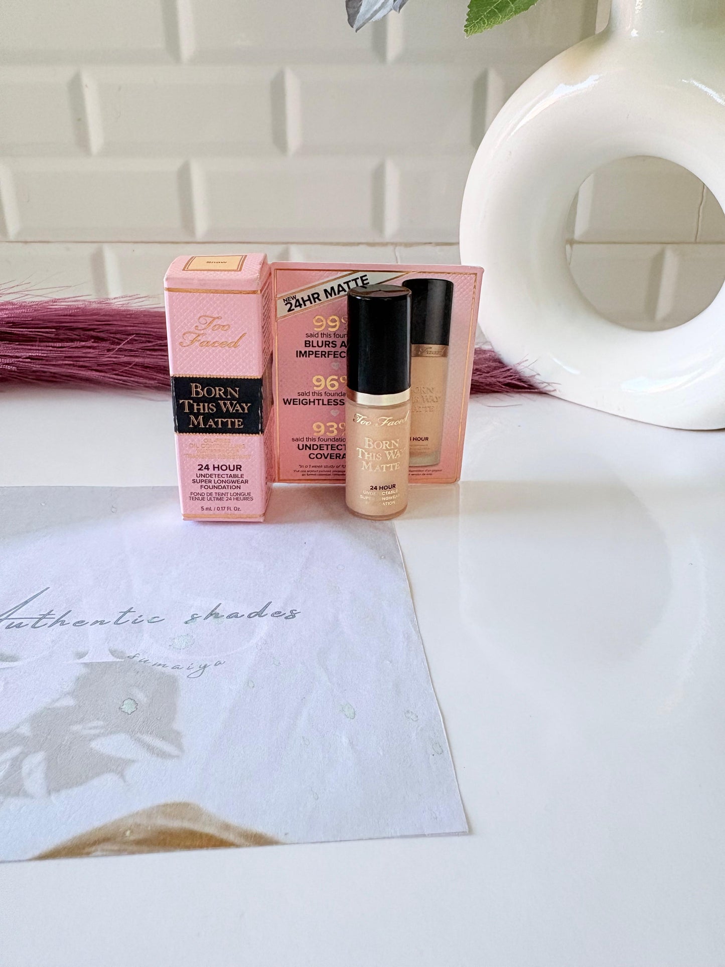 Born the way too Faced foundation 5 ml