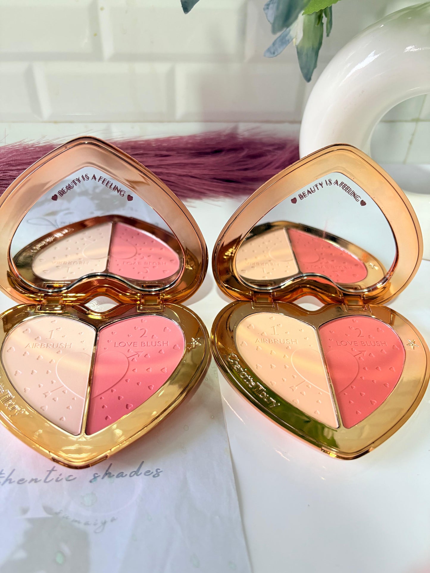 CHARLOTTE TILBURY PILLOW TALK BEAUTY SOULMATES FACE PALETTE