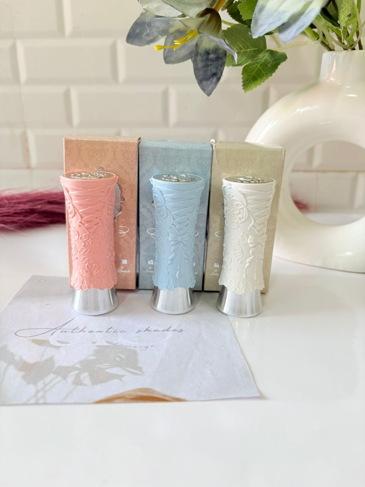 Flower Knows Swan Ballet Shine Solid Lip Gloss Stick