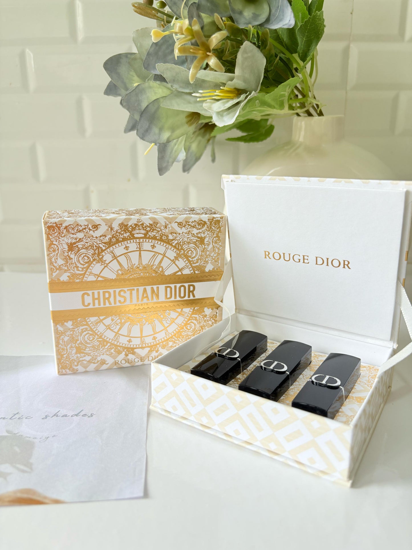 Dior Rouge 3pc Lipstick Gift Set