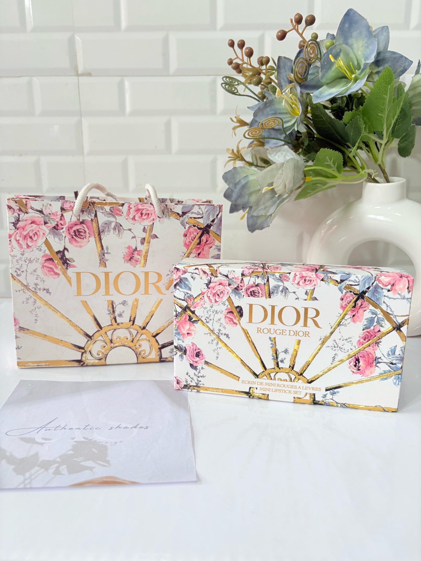 Dior rouge 5pc Lipstick Blooming Rouge Set