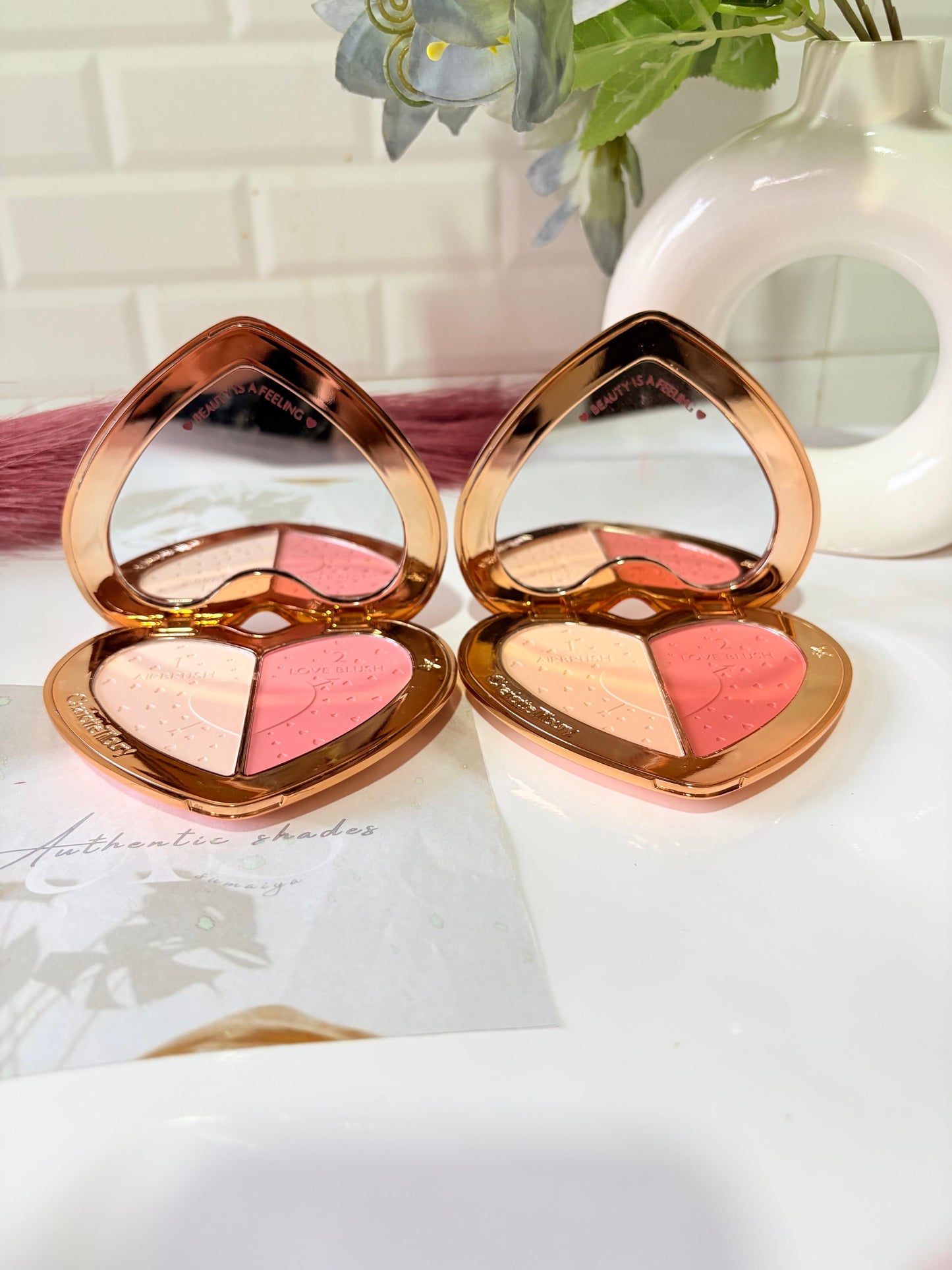 CHARLOTTE TILBURY PILLOW TALK BEAUTY SOULMATES FACE PALETTE
