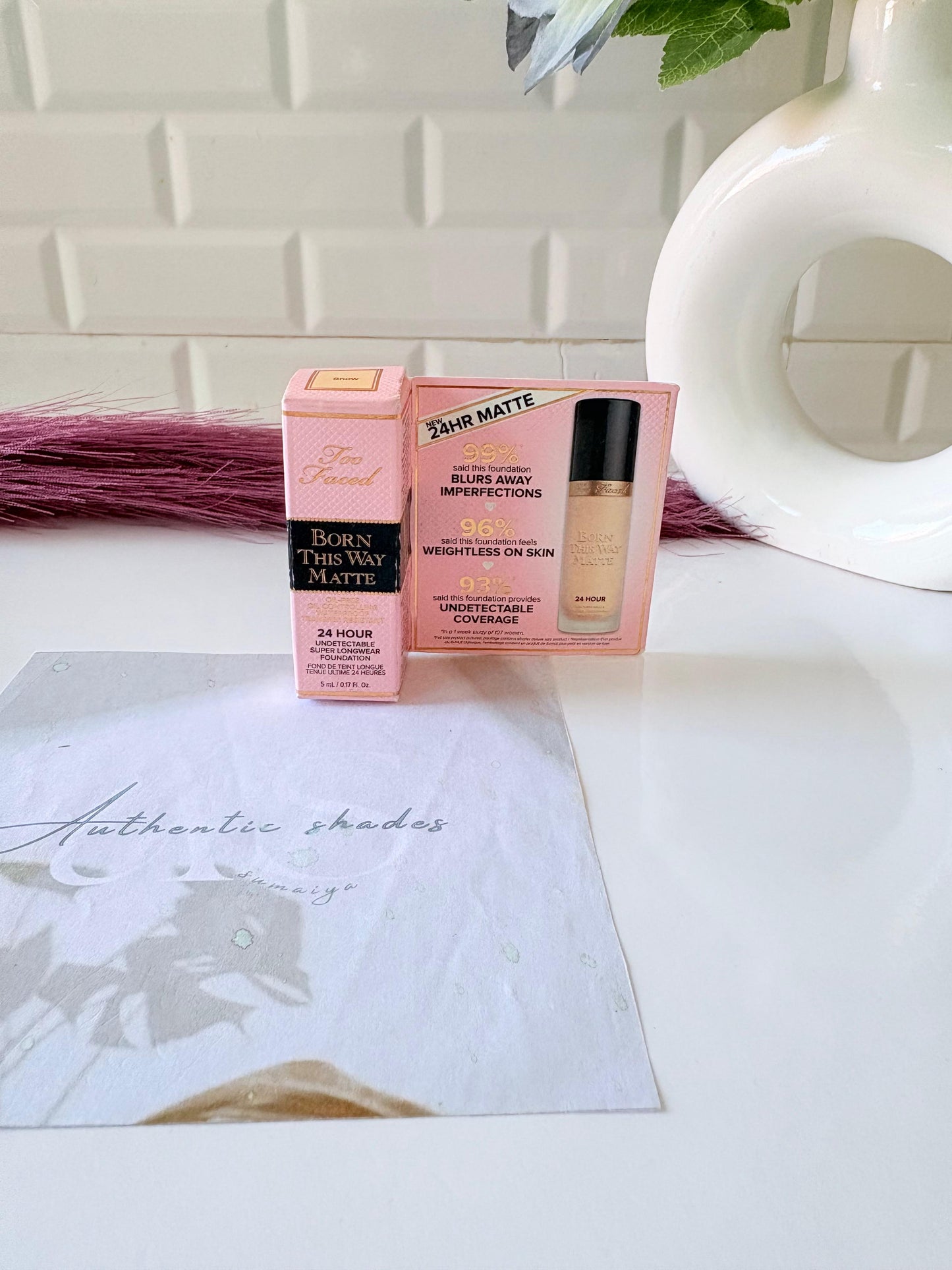 Born the way too Faced foundation 5 ml