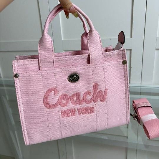 Coach canvas Tote cross bag