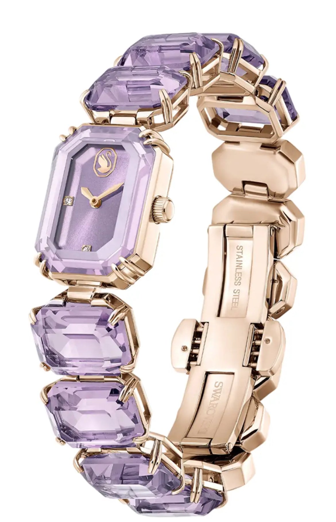 Swarovski Millenia Watch Octagon Cut Bracelet