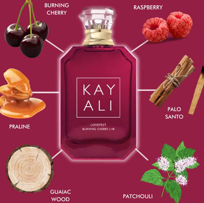 Kayali lovefest burning cherry