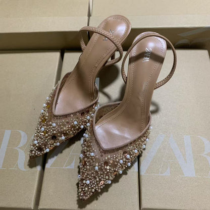 Zara Women's Embellished Heels