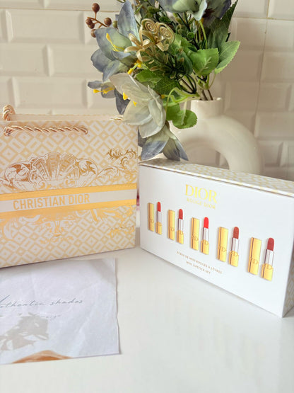 Dior Rouge 5pc Lipstick Gift Set holiday limited edition