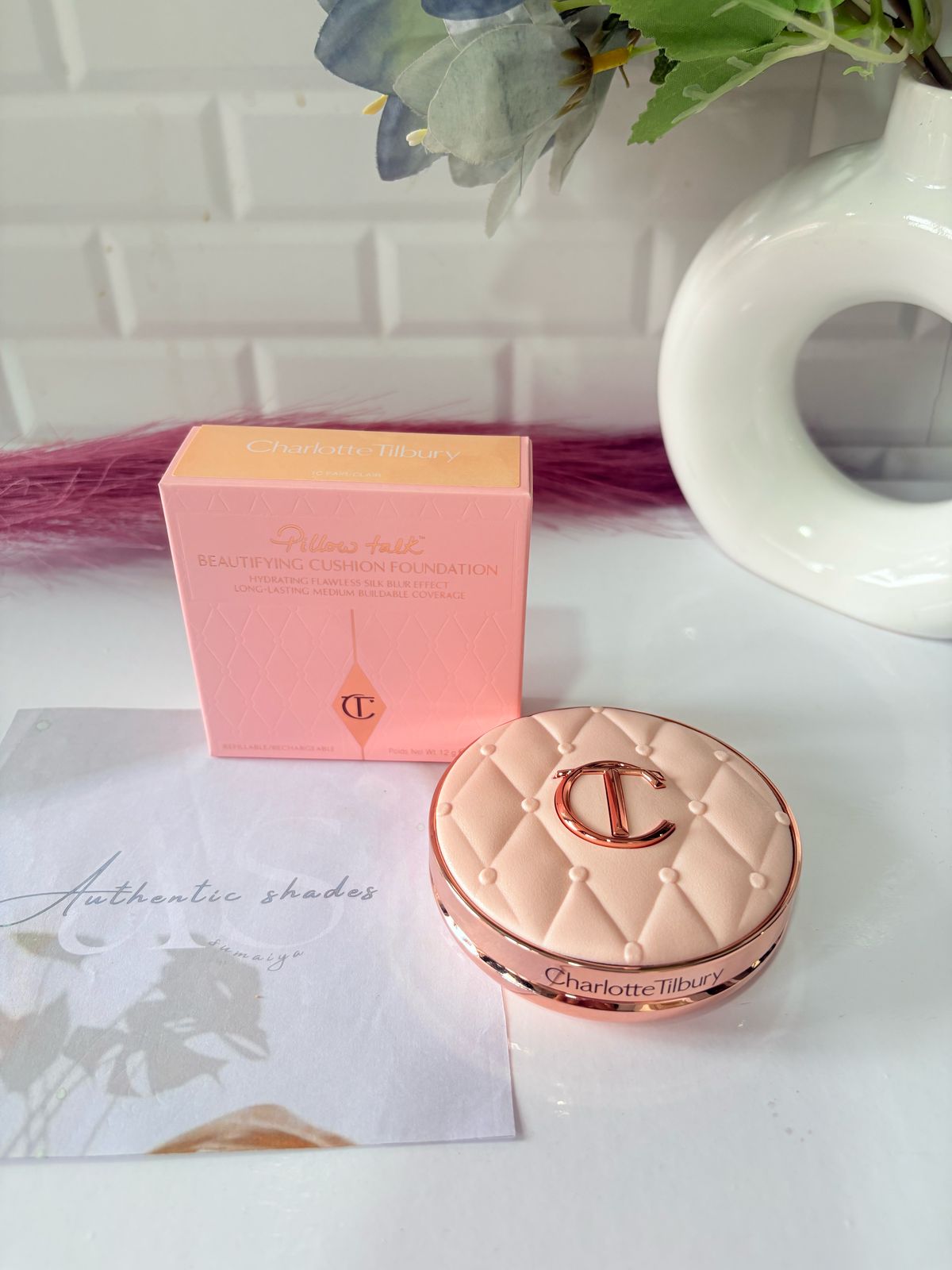 PILLOW TALK BEAUTIFYING CUSHION FOUNDATION