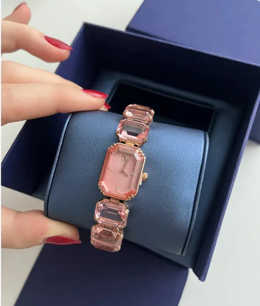 Swarovski Millenia Watch Octagon Cut Bracelet