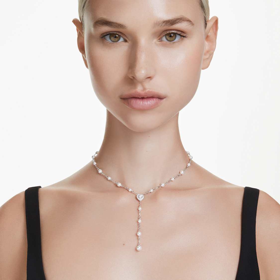 Ariana Grande x SWAROVSKI Crystal Heart Y Necklace