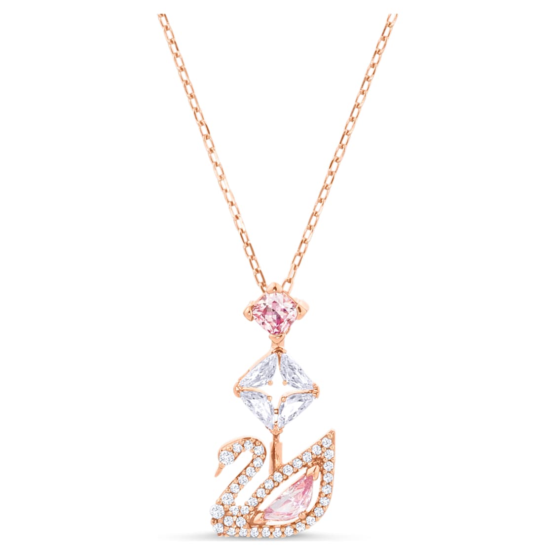Swarovski swan pendant